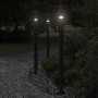 Lámpara de suelo de exterior acero inoxidable negro 100 cm by , Outdoor lighting - Ref: Foro24-4006355, Price: 48,11 €, Disco...