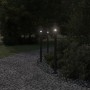 Lámpara de suelo de exterior acero inoxidable negro 100 cm by , Outdoor lighting - Ref: Foro24-4006355, Price: 48,11 €, Disco...