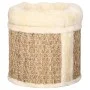 Luxury cat house with seagrass cushion 33 cm by vidaXL, Cat furniture - Ref: Foro24-170968, Price: 48,51 €, Discount: %