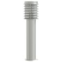 Bodenlampe für den Außenbereich aus silbernem Edelstahl, 60 cm. von , Außenbeleuchtung - Ref: Foro24-4006357, Preis: 40,06 €,...