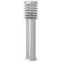 Lámpara de suelo de exterior acero inoxidable plateado 60 cm by , Outdoor lighting - Ref: Foro24-4006357, Price: 40,06 €, Dis...