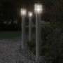 Lámparas de suelo de exterior 3 uds acero inoxidable 110 cm by , Outdoor lighting - Ref: Foro24-4006360, Price: 156,44 €, Dis...