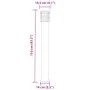 Lámparas de suelo de exterior 3 uds acero inoxidable 110 cm de , Iluminación de exterior - Ref: Foro24-4006360, Precio: 147,9...