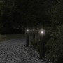Lámparas de suelo de exterior con sensor acero negro 60 cm by , Outdoor lighting - Ref: Foro24-4006369, Price: 51,44 €, Disco...