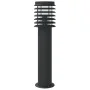 Lámparas de suelo de exterior con sensor acero negro 60 cm de , Iluminación de exterior - Ref: Foro24-4006369, Precio: 47,72 ...