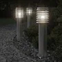 Außen-Stehlampen mit Stecker, 3 Stück, Edelstahl, 60 cm. von , Außenbeleuchtung - Ref: Foro24-4006374, Preis: 118,99 €, Rabat...