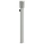 Lámparas de suelo exterior con enchufe 3 uds acero inox 110 cm by , Outdoor lighting - Ref: Foro24-4006376, Price: 141,23 €, ...