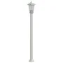 Lámpara de suelo de exterior acero inoxidable plateado 120 cm by , Outdoor lighting - Ref: Foro24-4006383, Price: 47,92 €, Di...