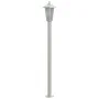 Bodenlampe für den Außenbereich aus silbernem Edelstahl, 120 cm. von , Außenbeleuchtung - Ref: Foro24-4006383, Preis: 47,92 €...