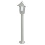 Bodenlampe für den Außenbereich aus silbernem Edelstahl, 80 cm von , Außenbeleuchtung - Ref: Foro24-4006381, Preis: 39,02 €, ...