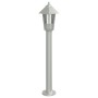 Bodenlampe für den Außenbereich aus silbernem Edelstahl, 80 cm von , Außenbeleuchtung - Ref: Foro24-4006381, Preis: 39,02 €, ...