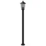 Außenleuchten 3 Stück Edelstahl Schwarz 120 cm von , Außenbeleuchtung - Ref: Foro24-4006388, Preis: 130,89 €, Rabatt: %