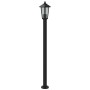 Außenleuchten 3 Stück Edelstahl Schwarz 120 cm von , Außenbeleuchtung - Ref: Foro24-4006388, Preis: 132,46 €, Rabatt: %