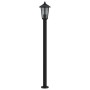 Außenleuchten 3 Stück Edelstahl Schwarz 120 cm von , Außenbeleuchtung - Ref: Foro24-4006388, Preis: 132,46 €, Rabatt: %