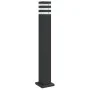 Außen-Stehlampe aus schwarzem Aluminium, 80 cm von , Außenbeleuchtung - Ref: Foro24-4006395, Preis: 50,29 €, Rabatt: %