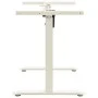 Estructura de escritorio motorizada altura ajustable blanca by vidaXL, Cubicles and work tables - Ref: Foro24-321714, Price: ...