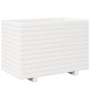 Jardinera madera maciza de pino blanco 70x40x49,5 cm de , Maceteros y jardineras - Ref: Foro24-847369, Precio: 116,57 €, Desc...