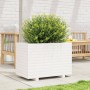 Jardinera madera maciza de pino blanco 70x40x49,5 cm de , Maceteros y jardineras - Ref: Foro24-847369, Precio: 116,57 €, Desc...