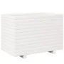 Massive Blumenkasten aus weißem Kiefernholz 70x40x49,5 cm von , Töpfe und Pflanzgefäße - Ref: Foro24-847369, Preis: 115,36 €,...