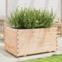 Jardinera madera maciza de pino 90x60x49,5 cm de , Maceteros y jardineras - Ref: Foro24-847383, Precio: 135,24 €, Descuento: %