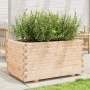 Jardinera madera maciza de pino 90x60x49,5 cm by , Pots and planters - Ref: Foro24-847383, Price: 133,93 €, Discount: %
