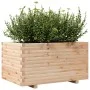 Jardinera madera maciza de pino 90x60x49,5 cm by , Pots and planters - Ref: Foro24-847383, Price: 133,93 €, Discount: %