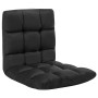 Folding black microfiber floor lounger by , Daybeds - Ref: Foro24-325256, Price: 72,36 €, Discount: %
