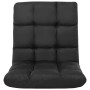 Folding black microfiber floor lounger by , Daybeds - Ref: Foro24-325256, Price: 72,36 €, Discount: %