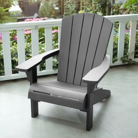 Keter Silla Adirondack Troy gris de , Sillas de jardín - Ref: Foro24-441309, Precio: 134,23 €, Descuento: %