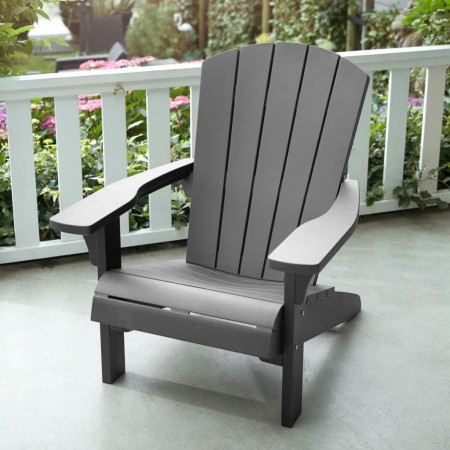Keter Adirondack Stuhl Troy in Grau von , Gartenstühle - Ref: Foro24-441309, Preis: 134,23 €, Rabatt: %