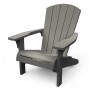 Keter Adirondack Stuhl Troy in Grau von , Gartenstühle - Ref: Foro24-441309, Preis: 134,23 €, Rabatt: %