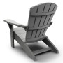 Keter Adirondack Stuhl Troy in Grau von , Gartenstühle - Ref: Foro24-441309, Preis: 134,23 €, Rabatt: %