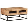 Solid acacia wood coffee table 90x60x40 cm by vidaXL, Coffee table - Ref: Foro24-323506, Price: 154,63 €, Discount: %