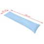 Almohada corporal para dormir de lado 40x145 cm azul de , Almohadas - Ref: Foro24-132972, Precio: 42,29 €, Descuento: %