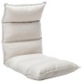 Faltbare Bodenliege aus cremefarbenem Stoff von , Bodenstühle - Ref: Foro24-325237, Preis: 124,87 €, Rabatt: %