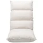 Faltbare Bodenliege aus cremefarbenem Stoff von , Bodenstühle - Ref: Foro24-325237, Preis: 122,52 €, Rabatt: %