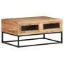 Couchtisch aus massivem Akazienholz, 90 x 60 x 40 cm von vidaXL, Couchtisch - Ref: Foro24-323506, Preis: 153,36 €, Rabatt: %