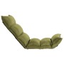 Folding green fabric floor lounger by , Floor chairs - Ref: Foro24-325240, Price: 116,52 €, Discount: %