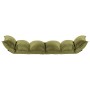 Folding green fabric floor lounger by , Floor chairs - Ref: Foro24-325240, Price: 116,52 €, Discount: %