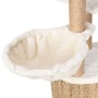 Kratzbaum mit Kratzbaum 126 cm Seegras von vidaXL, Katzenmöbel - Ref: Foro24-170980, Preis: 130,49 €, Rabatt: %