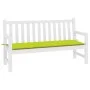 Cojín de banco de jardín tela Oxford verde claro 200x50x3 cm de , Cojines para sillas y sofás - Ref: Foro24-314100, Precio: 2...