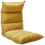 Faltbare Bodenliege aus senfgelbem Stoff von , Bodenstühle - Ref: Foro24-325242, Preis: 112,58 €, Rabatt: %