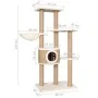 Cat tree with scratching post 126 cm seagrass by vidaXL, Cat furniture - Ref: Foro24-170980, Price: 127,45 €, Discount: %