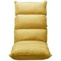 Tumbona de suelo plegable de tela amarillo mostaza de , Sillas de suelo - Ref: Foro24-325242, Precio: 115,23 €, Descuento: %