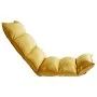Tumbona de suelo plegable de tela amarillo mostaza de , Sillas de suelo - Ref: Foro24-325242, Precio: 115,23 €, Descuento: %