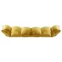 Tumbona de suelo plegable de tela amarillo mostaza de , Sillas de suelo - Ref: Foro24-325242, Precio: 115,23 €, Descuento: %