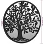 Round black iron mirror for indoor use 40x2.5 cm by , Mirrors - Ref: Foro24-3093540, Price: 68,17 €, Discount: %