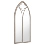 Sand-colored iron mirror for indoor use, 70x30 cm by , Mirrors - Ref: Foro24-3093521, Price: 107,04 €, Discount: %