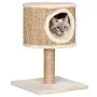Cat tree with house and scratching post 52 cm sea grass by vidaXL, Cat furniture - Ref: Foro24-170972, Price: 45,79 €, Discou...
