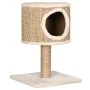 Cat tree with house and scratching post 52 cm sea grass by vidaXL, Cat furniture - Ref: Foro24-170972, Price: 45,79 €, Discou...